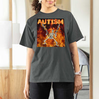 Autism Skeleton Meme T Shirt For Women