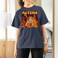 Autism Skeleton Meme T Shirt For Women