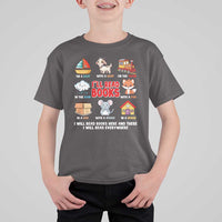 I Will Read Books On A Boat & Everywhere Reading Gifts T Shirt For Kid