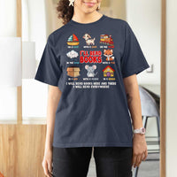 I Will Read Books On A Boat & Everywhere Reading Gifts T Shirt For Women