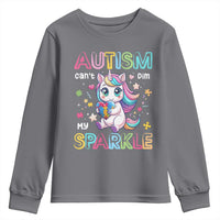 Autism Awareness Unicorn Youth Sweatshirt For Autism Mom Girls