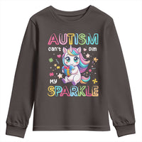Autism Awareness Unicorn Youth Sweatshirt For Autism Mom Girls