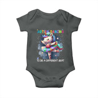 Autism Awareness Unicorn Baby Onesie Ballet Dancing To A Different Beat