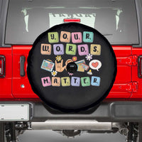 Autism Awareness Your Words Matter Spare Tire Cover Neurodiversity Special Education Sped Teacher