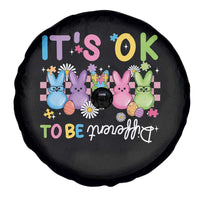 It’s Okay To Be Different Spare Tire Cover Bunny Puzzle Autism Awareness Easter