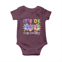 It’s Okay To Be Different Baby Onesie Bunny Puzzle Autism Awareness Easter