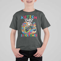Autism Awareness Easter T Shirt For Kid Dabbing Bunny Monster Truck Lovers
