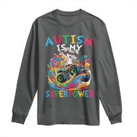 Autism Awareness Easter Long Sleeve Shirt Dabbing Bunny Monster Truck Lovers