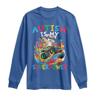 Autism Awareness Easter Long Sleeve Shirt Dabbing Bunny Monster Truck Lovers