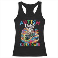 Autism Awareness Easter Racerback Tank Top Dabbing Bunny Monster Truck Lovers