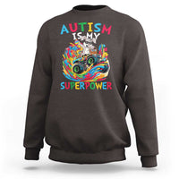 Autism Awareness Easter Sweatshirt Dabbing Bunny Monster Truck Lovers