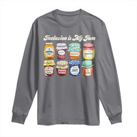 Inclusion Is My Jam Long Sleeve Shirt Special Education Teacher Autism Awareness