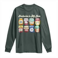 Inclusion Is My Jam Long Sleeve Shirt Special Education Teacher Autism Awareness