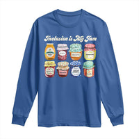 Inclusion Is My Jam Long Sleeve Shirt Special Education Teacher Autism Awareness