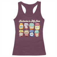 Inclusion Is My Jam Racerback Tank Top Special Education Teacher Autism Awareness