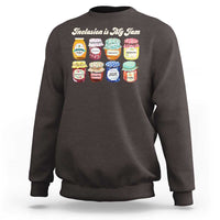 Inclusion Is My Jam Sweatshirt Special Education Teacher Autism Awareness