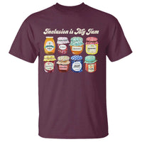 Inclusion Is My Jam T Shirt Special Education Teacher Autism Awareness