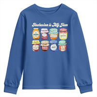 Inclusion Is My Jam Youth Sweatshirt Special Education Teacher Autism Awareness