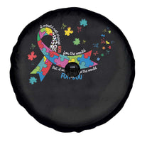 Autism Awareness Coquette Bow Spare Tire Cover Special Education Teacher
