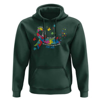 Autism Awareness Coquette Bow Hoodie Special Education Teacher