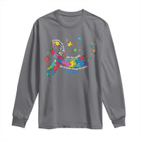 Autism Awareness Coquette Bow Long Sleeve Shirt Special Education Teacher
