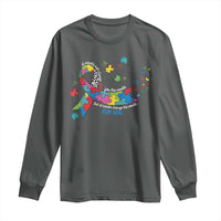 Autism Awareness Coquette Bow Long Sleeve Shirt Special Education Teacher