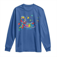 Autism Awareness Coquette Bow Long Sleeve Shirt Special Education Teacher