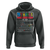 Autistic Son Autism Awareness Mom Dad Parents Hoodie