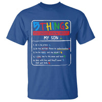 Autistic Son Autism Awareness Mom Dad Parents T Shirt
