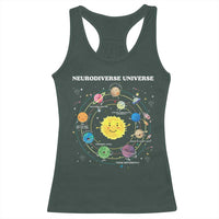 Autism Awareness Racerback Tank Top Neurodiverse Universe Sped Teacher