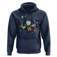 Astronaut Autism Awareness Hoodie Space Autistic Kids Sped Teacher