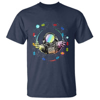 Astronaut Autism Awareness T Shirt Space Autistic Kids Sped Teacher