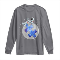 Autism Awareness Astronaut Long Sleeve Shirt Space Stars Autistic Kids Sped Teacher