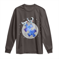 Autism Awareness Astronaut Long Sleeve Shirt Space Stars Autistic Kids Sped Teacher