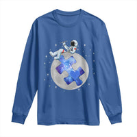 Autism Awareness Astronaut Long Sleeve Shirt Space Stars Autistic Kids Sped Teacher