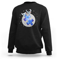 Autism Awareness Astronaut Sweatshirt Space Stars Autistic Kids Sped Teacher