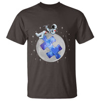 Autism Awareness Astronaut T Shirt Space Stars Autistic Kids Sped Teacher