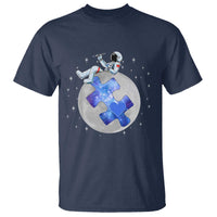 Autism Awareness Astronaut T Shirt Space Stars Autistic Kids Sped Teacher