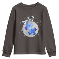 Autism Awareness Astronaut Youth Sweatshirt Space Stars Autistic Kids Sped Teacher