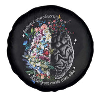 Autism Awareness Spare Tire Cover Neurodiversity All Great Minds Don't Mind Alike
