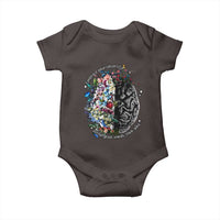 Autism Awareness Baby Onesie Neurodiversity All Great Minds Don't Mind Alike