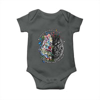 Autism Awareness Baby Onesie Neurodiversity All Great Minds Don't Mind Alike
