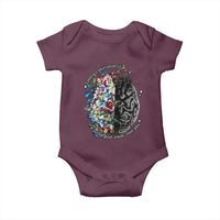 Autism Awareness Baby Onesie Neurodiversity All Great Minds Don't Mind Alike