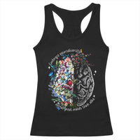Autism Awareness Racerback Tank Top Neurodiversity All Great Minds Don't Mind Alike