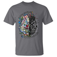 Autism Awareness T Shirt Neurodiversity All Great Minds Don't Mind Alike