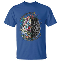 Autism Awareness T Shirt Neurodiversity All Great Minds Don't Mind Alike