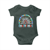 Autism Awareness Baby Onesie Sped Education Teacher Rainbow Reading