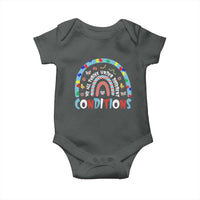 Autism Awareness Baby Onesie Sped Education Teacher Rainbow Reading