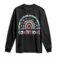 Autism Awareness Long Sleeve Shirt Sped Education Teacher Rainbow Reading