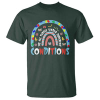 Autism Awareness T Shirt Sped Education Teacher Rainbow Reading